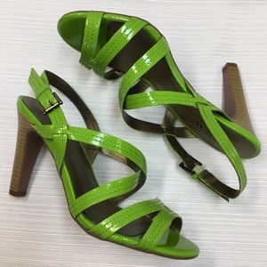 New Green Patent Heels by Worthington